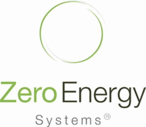 ZERO ENERGY SYSTEMS Logo (USPTO, 20.10.2014)