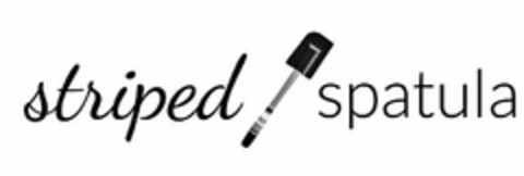 STRIPED SPATULA Logo (USPTO, 19.11.2014)