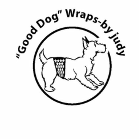 "GOOD DOG" WRAPS-BY JUDY Logo (USPTO, 12.01.2015)