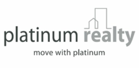 PLATINUM REALTY MOVE WITH PLATINUM Logo (USPTO, 01.07.2015)