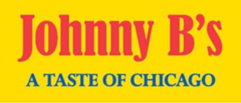 JOHNNY B'S A TASTE OF CHICAGO Logo (USPTO, 09/13/2015)