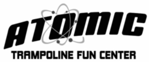 ATOMIC TRAMPOLINE FUN CENTER Logo (USPTO, 02/25/2016)