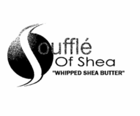 SOUFFLÉ OF SHEA "WHIPPED SHEA BUTTER" Logo (USPTO, 04/12/2016)