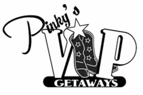 PINKY'S VIP GETAWAYS Logo (USPTO, 11/03/2016)