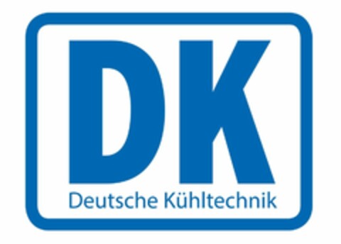 DK DEUTSCHE KÜHLTECHNIK Logo (USPTO, 12/05/2017)