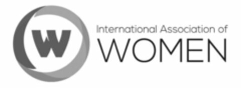 W INTERNATIONAL ASSOCIATION OF WOMEN Logo (USPTO, 03.01.2018)