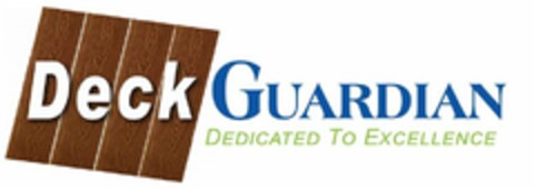 DECK GUARDIAN DEDICATED TO EXCELLENCE Logo (USPTO, 03/08/2018)