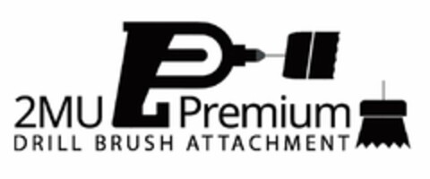 2MU PREMIUM DRILL BRUSH ATTACHMENT Logo (USPTO, 16.07.2018)