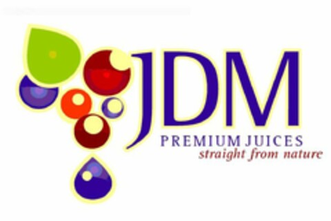 JDM PREMIUM JUICES STRAIGHT FROM NATURE Logo (USPTO, 28.09.2018)