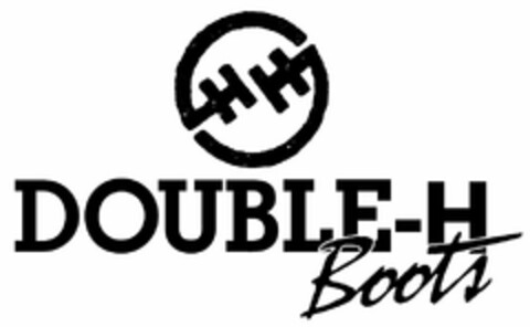H H DOUBLE-H BOOTS Logo (USPTO, 31.05.2019)