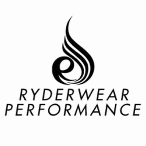 RW RYDERWEAR PERFORMANCE Logo (USPTO, 05.06.2019)