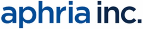 APHRIA INC. Logo (USPTO, 06/28/2019)