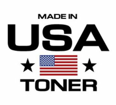 MADE IN USA TONER Logo (USPTO, 05.08.2019)