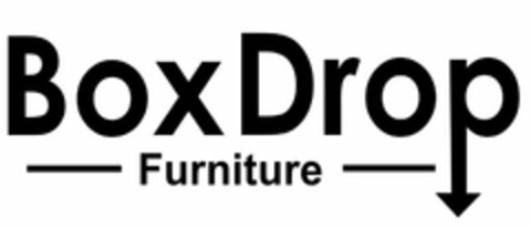 BOXDROP FURNITURE Logo (USPTO, 21.09.2019)