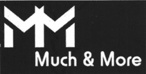 MM MUCH & MORE Logo (USPTO, 24.09.2019)