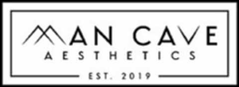 MAN CAVE AESTHETICS EST 2019 Logo (USPTO, 01.10.2019)