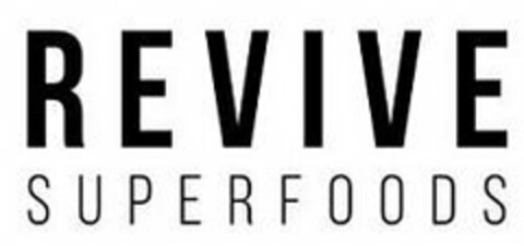 REVIVE SUPERFOODS Logo (USPTO, 25.11.2019)