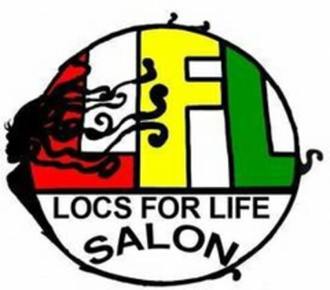 LFL LOCS FOR LIFE SALON Logo (USPTO, 15.01.2020)