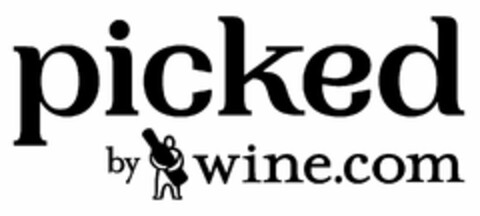 PICKED BY WINE.COM Logo (USPTO, 14.02.2020)