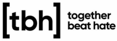 TBH TOGETHER BEAT HATE Logo (USPTO, 18.06.2020)