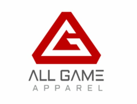 ALL GAME APPAREL Logo (USPTO, 08/10/2020)