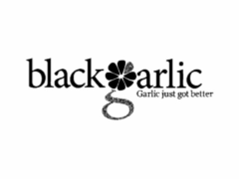 BLACK GARLIC GARLIC JUST GOT BETTER Logo (USPTO, 23.07.2009)