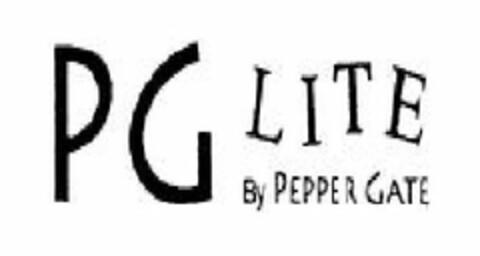 PG LITE BY PEPPER GATE Logo (USPTO, 18.08.2009)