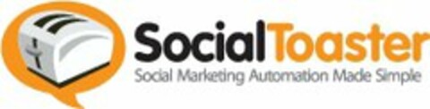 SOCIALTOASTER SOCIAL MARKETING AUTOMATION MADE SIMPLE Logo (USPTO, 03/01/2010)