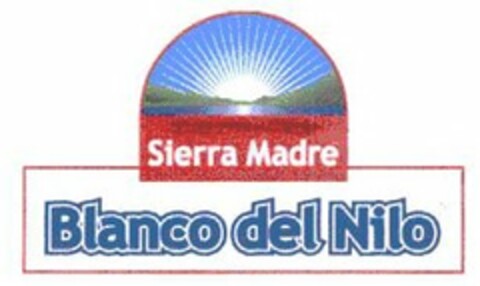 SIERRA MADRE BLANCO DEL NILO Logo (USPTO, 04/06/2010)