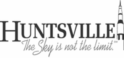 HUNTSVILLE THE SKY IS NOT THE LIMIT Logo (USPTO, 15.09.2010)