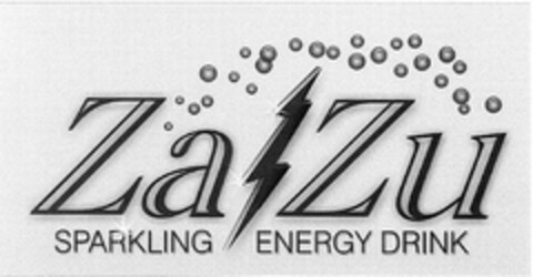 ZAZU SPARKLING ENERGY DRINK Logo (USPTO, 13.10.2011)