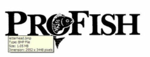 PROFISH Logo (USPTO, 11.11.2011)