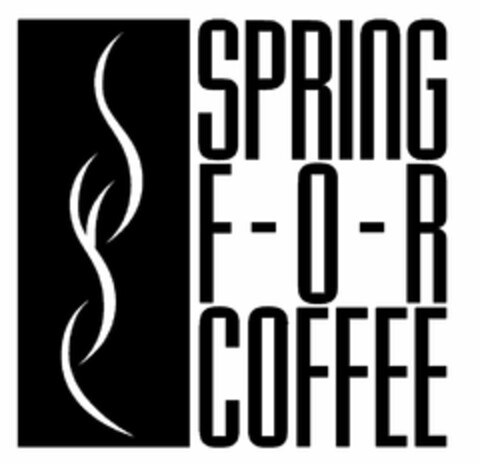 SPRING FOR COFFEE Logo (USPTO, 06.03.2012)