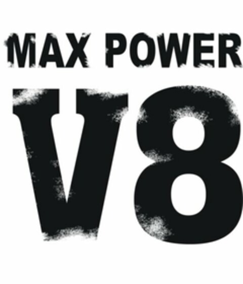 MAX POWER V8 Logo (USPTO, 22.06.2012)