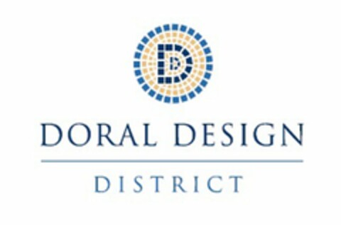 D D D DORAL DESIGN DISTRICT Logo (USPTO, 13.07.2012)