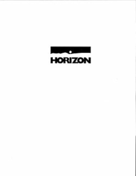 HORIZON Logo (USPTO, 07/25/2012)