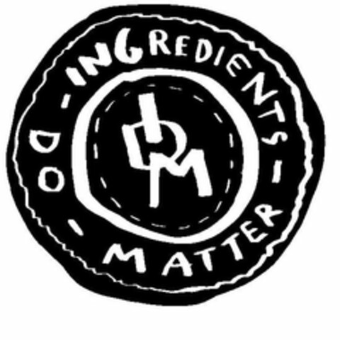 INGREDIENTS DO MATTER IDM Logo (USPTO, 23.10.2012)