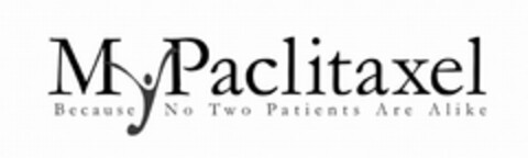 MYPACLITAXEL BECAUSE NO TWO PATIENTS ARE ALIKE Logo (USPTO, 02/12/2013)