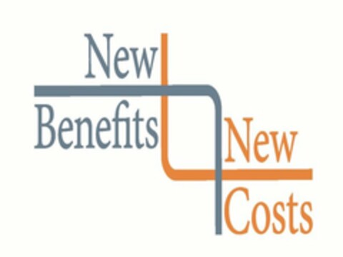 NEW BENEFITS NEW COSTS Logo (USPTO, 03.05.2013)