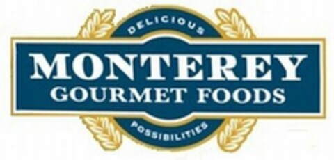 MONTEREY GOURMET FOODS DELICIOUS POSSIBILITIES Logo (USPTO, 06/03/2013)