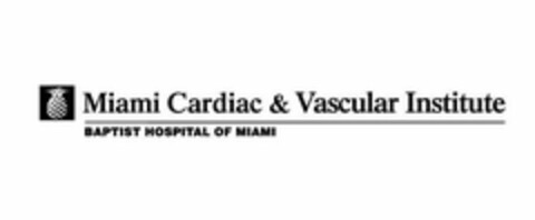 MIAMI CARDIAC & VASCULAR INSTITUTE BAPTIST HOSPITAL OF MIAMI Logo (USPTO, 16.10.2013)