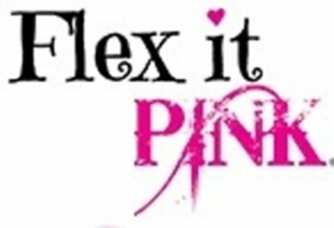 FLEX IT PINK Logo (USPTO, 04.11.2013)