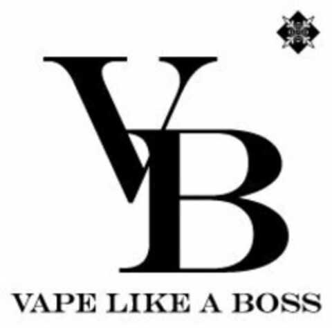 VB VAPE LIKE A BOSS Logo (USPTO, 01/24/2015)