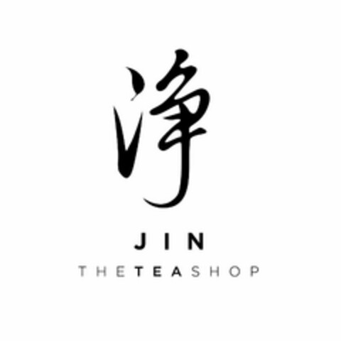 JIN THE TEA SHOP Logo (USPTO, 10.03.2015)