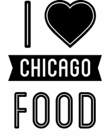 I CHICAGO FOOD Logo (USPTO, 23.03.2015)