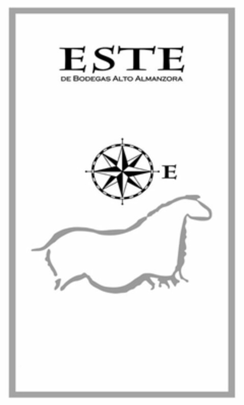 ESTE DE BODEGAS ALTO ALMANZORA E Logo (USPTO, 11.09.2015)