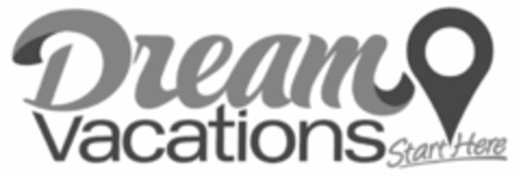 DREAM VACATIONS START HERE Logo (USPTO, 06.11.2015)