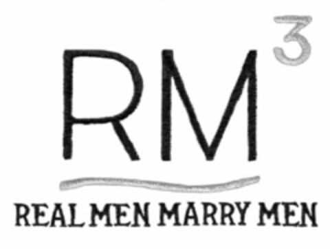 RM3 REAL MEN MARRY MEN Logo (USPTO, 15.04.2016)