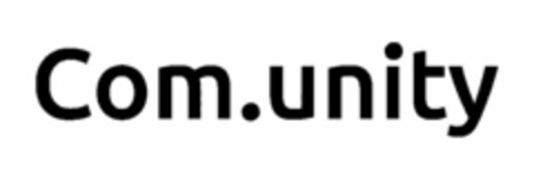 COM.UNITY Logo (USPTO, 28.06.2016)
