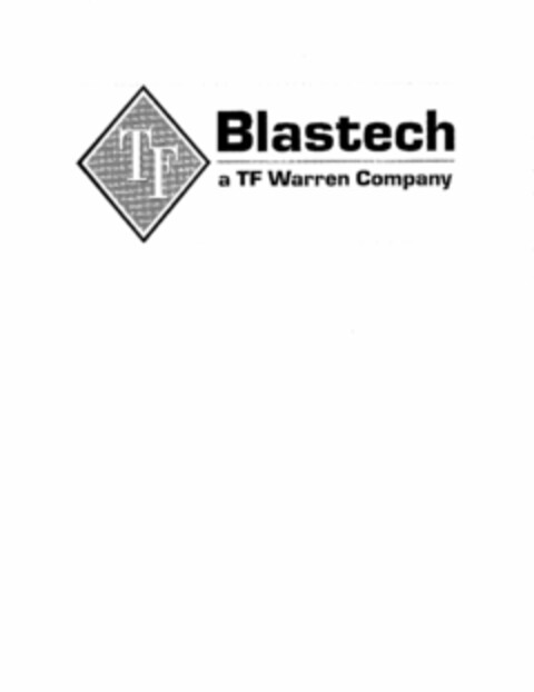 TF BLASTECH A TF WARREN COMPANY Logo (USPTO, 11/29/2016)